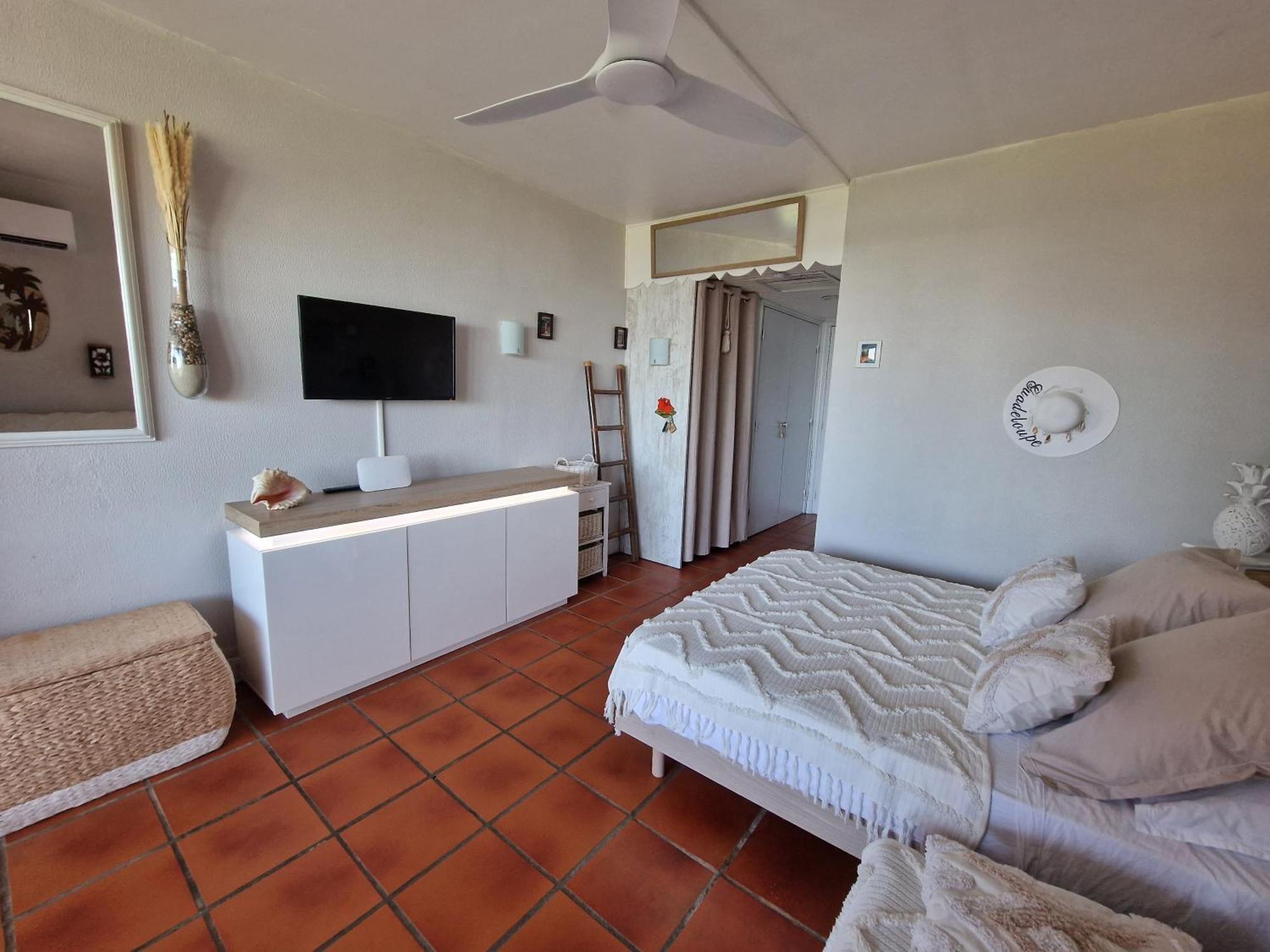 L'Oiseau Du Paradis Vue Mer Studio A Saint Francois A 100 M De La Plage المظهر الخارجي الصورة