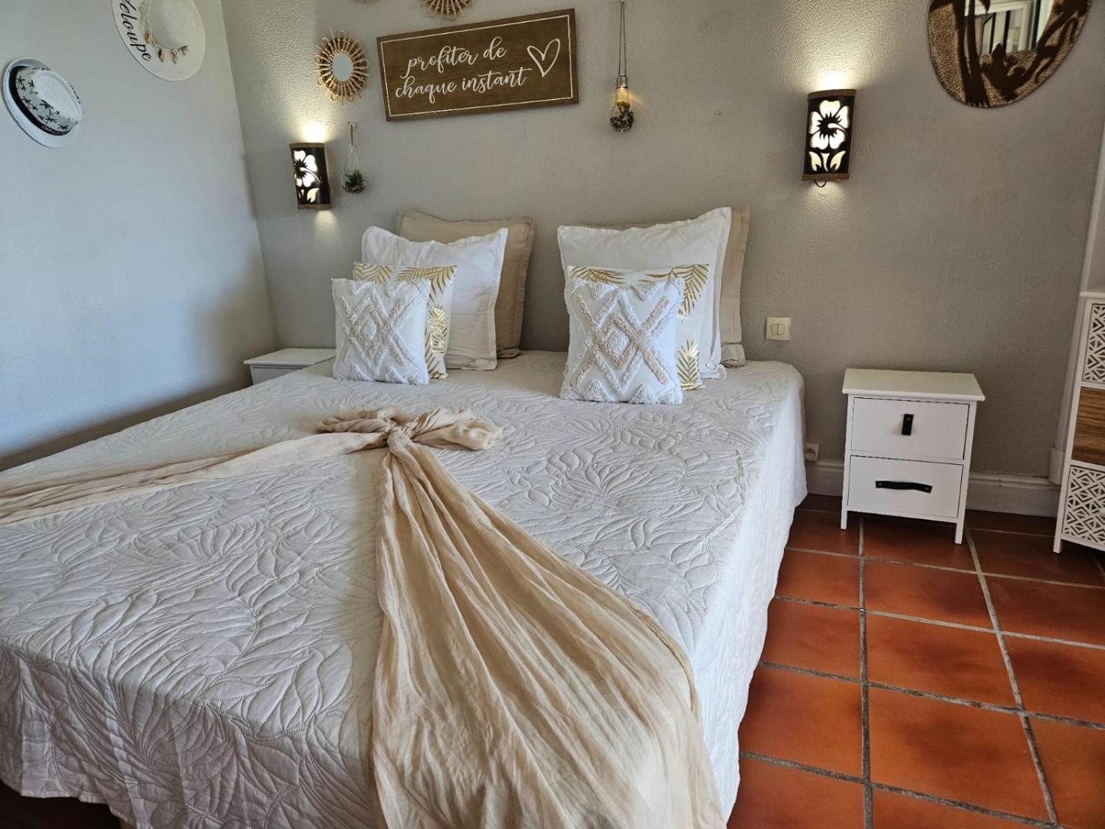 L'Oiseau Du Paradis Vue Mer Studio A Saint Francois A 100 M De La Plage المظهر الخارجي الصورة