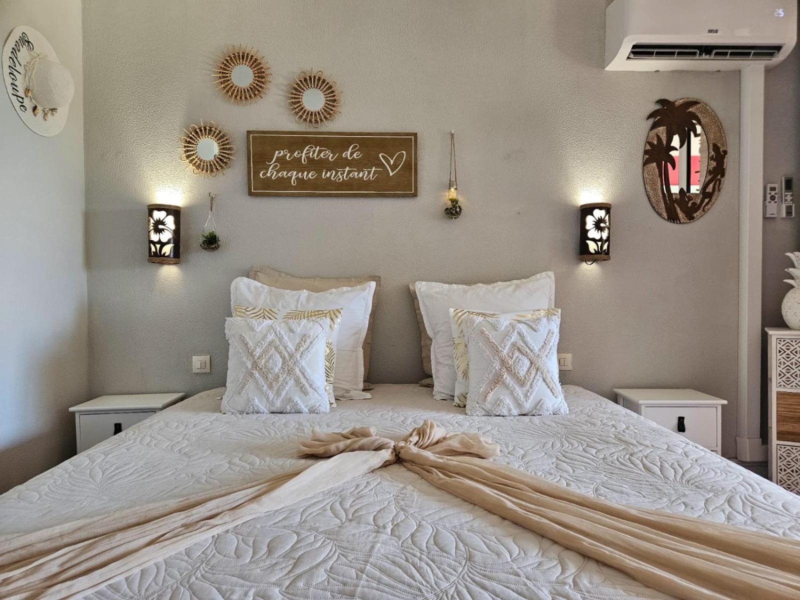 L'Oiseau Du Paradis Vue Mer Studio A Saint Francois A 100 M De La Plage المظهر الخارجي الصورة